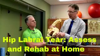 Hip Labral Tear Stretches amp Exercises  Ask Doctor Jo [upl. by Kisung]