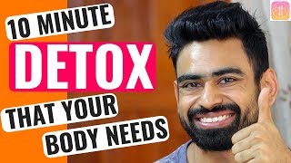 How to Detox Your Body in 10 Minutes MY DETOX SECRET [upl. by Amelita]