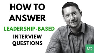 LEADERSHIP Interview Questions and Answers [upl. by Relyhs107]