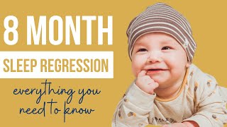 8 Month Sleep Regression Why Your Baby Wont Sleep and What To Do About It  Dr Sarah Mitchell [upl. by Htabmas231]