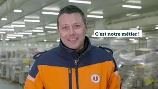 U Logistique  La force logistique des magasins U [upl. by Ellehsim247]