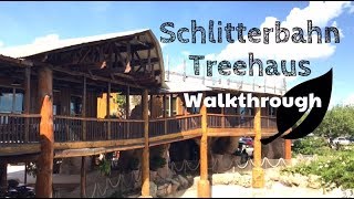 Treehaus Luxury Suites Walkthrough at Schlitterbahn New Braunfels Resort [upl. by Airamasor943]