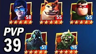 TMNT Legends PVP 39 Hun Dogpound The Creep Muckman Pulverizer [upl. by Zacharias]