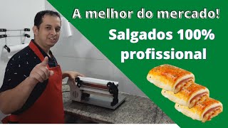 Cilindro laminador de massas salgados e pasteisMuito mais profissional  EP02 [upl. by Chester294]