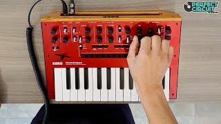 Korg Monologue Analog Synth Demo [upl. by Derag]