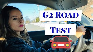 Canadian Drivers Licence  G2 Road Test Ontario [upl. by Gawain164]