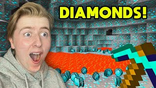 I Found My First Diamonds In Minecraft Part 2 [upl. by Mikael]