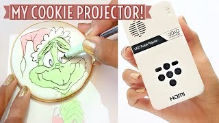 How To Decorate Cookies Using A Projector [upl. by Ober]