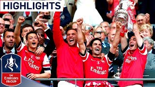 Arsenal vs Hull City  FA Cup Final 2014  Goals amp Highlights [upl. by Eentruoc66]