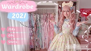 Sweet Lolita Wardrobe Tour 2021  Candy Carnival  Lolita Fashion [upl. by Rosemare]