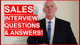 SALES Interview Questions amp Answers How to PASS a Sales Interview [upl. by Yro]