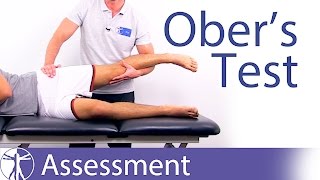 Obers Test  Iliotibial Band Tightness [upl. by Barbarese]