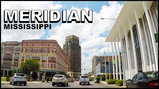 Meridian Mississippi Downtown Tour [upl. by Drogin]