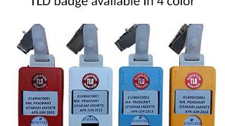 TLD Badge in radiology THERMO LUMINESCENT DOSIMETER [upl. by Bibah]