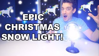 BEST CHRISTMAS SNOW LIGHT LED PROJECTOR CHRISTMAS LIGHTS [upl. by Alameda]