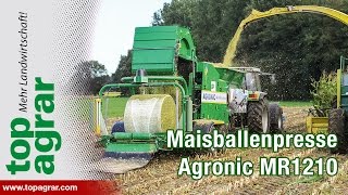 Maisballenpresse MR1210 MultiBaler von Agronic [upl. by Romalda906]