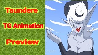 Tsundere TG Animation Preview By Tg Tf SapphireFoxx [upl. by Walcoff]