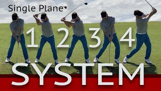 The Single Plane Golf Swing  the Perfect Swing System [upl. by Ennaeilsel642]