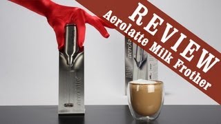 Aerolatte Milk Frother  Exclusive Review [upl. by Drusi914]