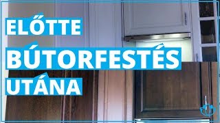 Bútorfestés kezdőknek  konyhabútor  Annie Sloan krétafesték [upl. by Niar794]