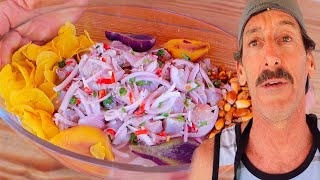 Mi viejo preparó un CEVICHE de S 600 [upl. by Ydaj926]