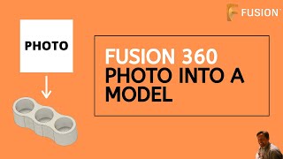 Fusion 360  Canvas Image  How To Sketch From A Photo [upl. by Suiramad]