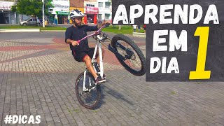 GRAU DE BIKE  APRENDA A EMPINAR DE BICICLETA EM 1 DIA pedal13 [upl. by Boles]