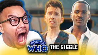 Doctor Who  60th Anniversary Special 3 quotThe Gigglequot REACTION [upl. by Suriaj]