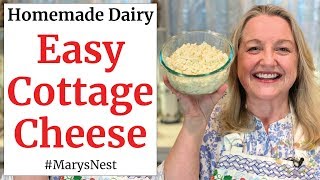 How to Make Cottage Cheese  The Easy Way [upl. by Churchill]