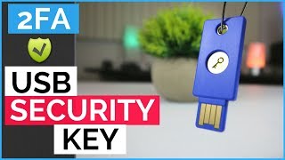 FIDO U2F Yubico Security Key Review  2FA USB Security Key [upl. by Acisset]