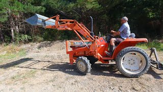 I scored a mini 4x4 tractor with loader for a bargain [upl. by Arikahc550]