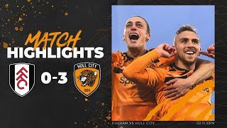 Fulham 03 Hull City  Highlights  Sky Bet Championship [upl. by Mazlack]