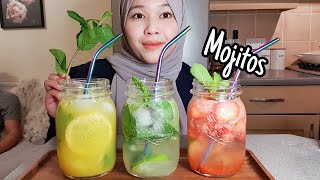 Virgin Mojito Strawberry and Citrus Mojito No Alcohol  Perfect Drinks for Iftar [upl. by Mera]