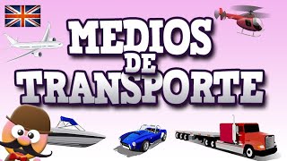 MEDIOS DE TRANSPORTE EN INGLÉS MEANS OF TRANSPORT  INGLÉS PARA NIÑOS CON MRPEAENGLISH FOR KIDS [upl. by Nwavahs]