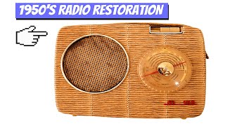 1950s French Radio  RESTORATION [upl. by Robbie270]