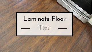 Laminate Floor Review Tips  Pros amp Cons [upl. by Elrem]