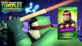 Pulverizer Pack Opening  TMNT Legends [upl. by Elbag]