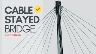 quotWhat is a Cable Stayed Bridge quot Detailed Components Explained with 3D Model in 4K [upl. by Oswald512]