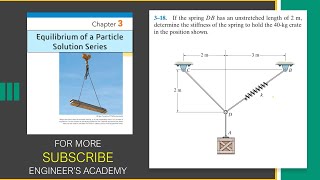 318 Statics Hibbeler 14th Edition Chapter 3 Engineers Academy [upl. by Ynetruoc]