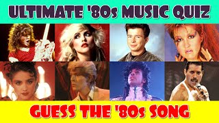 The Ultimate 80s Music Quiz [upl. by Hutt]