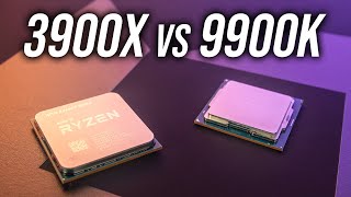 AMD Ryzen 9 3900X vs Intel i99900K  CPU Comparison [upl. by Iyre]