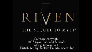 PSX Longplay 555 Riven The Sequel to Myst [upl. by Faust]