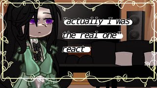 quotactually I was the real onequot react [upl. by Anele844]