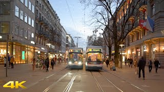 Zürich Bahnhofstrasse Christmas A Christmas Paradise in Switzerland 4K 50p [upl. by Anitsirk]