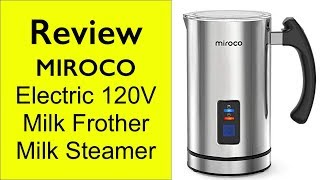 Review Miroco Milk Frother  How to make froth milk at home [upl. by Ykcir617]