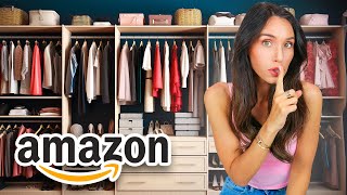 17 Clever Closet Organization Ideas from AMAZON [upl. by Nylasoj]