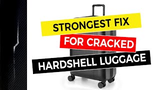 Strongest Fix for Cracked Hardshell Luggage 🧳 [upl. by Daniell]