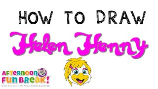 How to Draw Helen Henny  Afternoon Fun Break [upl. by Rene]