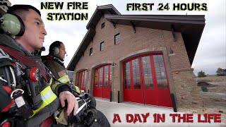 First 24 Hours in a New Fire Station  A Day in the Life [upl. by Nesmat]