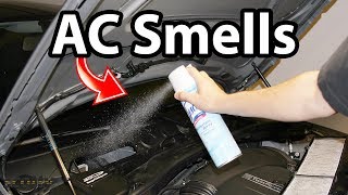 How to Remove AC Smells in Your Car Odor Life Hack [upl. by Chester383]